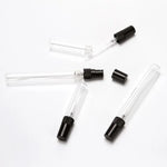 50 UN Frascos de Perfume com Spray, Frascos Vazios, 2ml, 3ml, 5ml, 10ml