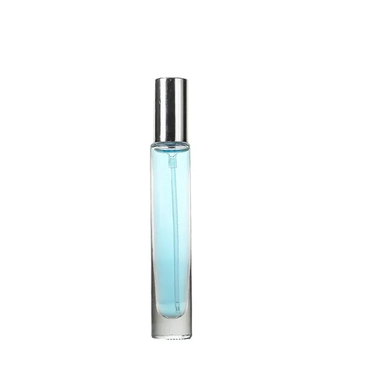 10 UN Frascos de Vidro para Perfume Transparentes com Spray, Frascos Vazios Portáteis para Sub-embalagem e Viagem, 10ml