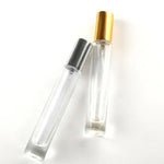 10 UN Frascos de Vidro para Perfume Transparentes com Spray, Frascos Vazios Portáteis para Sub-embalagem e Viagem, 10ml