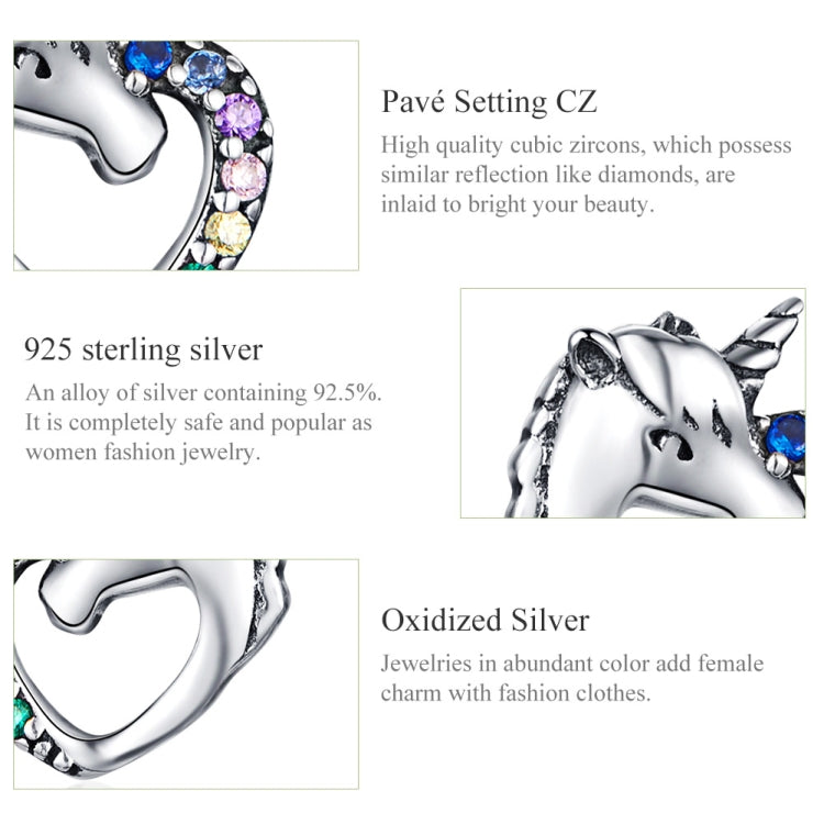 Brincos de Prata com Pino, Brincos de Prata com Zircão Colorido, SCE611