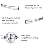 Pulseira Estrela em Prata Esterlina S925 DIY com Contas, 17cm, 19cm