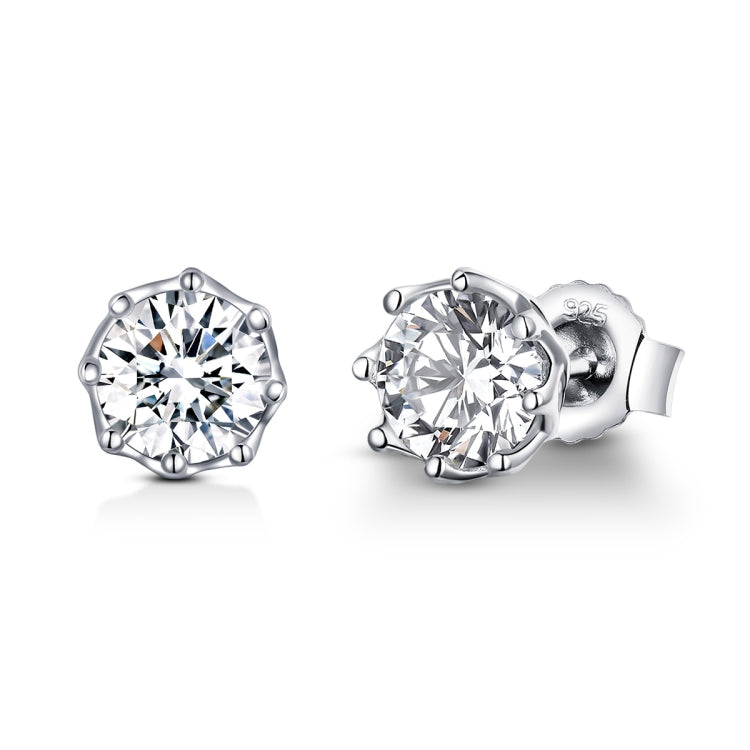 Brincos de prata de lei S925 com zircónio, brincos de pino, SCE499
