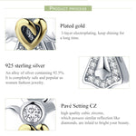 Pingente Anjo Guardião em Prata Esterlina S925 com Diamante e Gota de Óleo, Acessórios para Pulseira DIY