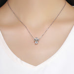 Pingente Anjo Guardião em Prata Esterlina S925 com Diamante e Gota de Óleo, Acessórios para Pulseira DIY