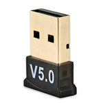 3 Adaptadores Bluetooth V5.0 para Computador, Portátil, Teclado USB e Recetor de Áudio