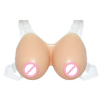 Próteses de Seios de Silicone Conjugados para Cross-dressing Falsos Seios para Homens Disfarçados de Seios Femininos, 500g Alça Transparente Não Pegajosa, 500g Cola com Alça Transparente, 600g Alça Transparente Não Pegajosa