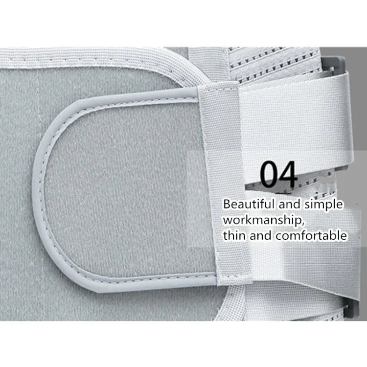 Cinto médico para cintura com suporte de placa de aço, quente e respirável, S, M, L, XL, XXL