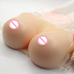 Implantes Mamários para Cross-dressing Próteses de Silicone Seios Circulares, 500g, 600g, 800g, 1000g, 1300g, 1500g, 1800g, 2000g