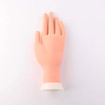 Modelo de Mão Artificial para Prática de Manicure Modelo de Exposição de Mão Simulada, Posicionável, Não Flexível