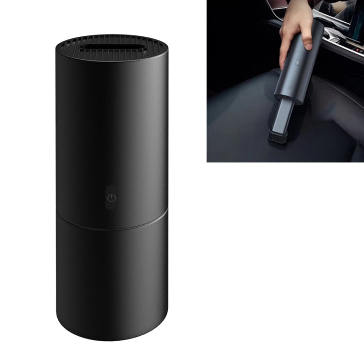 Aspirador Portátil Mini Criativo com Cabo USB, Alta Potência, Aspirador Doméstico, Cinzento Espacial, Branco Puro