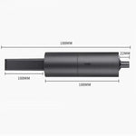 Creative Mini Handheld Portable Vacuum Cleaner USB Charging High Power Household Vacuum Cleaner, Space Gray, Pure White