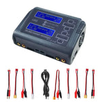 Carregador de Bateria de Lítio Equilibrado HTRC C240 para Avião de Controlo Remoto, Ficha UE