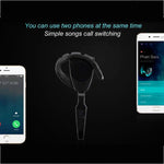 Auricular Bluetooth Empresarial ex-01 Bluetooth 4.1 com Gancho