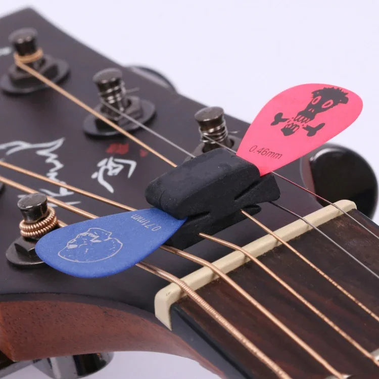 10pcs Alice A010CP Palhetas de Guitarra Tubber e Clipe para Cabeça de Corda, A010CP