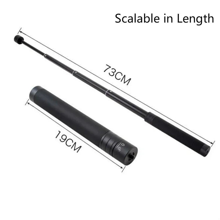 Estabilizador Gimbal de Três Eixos Portátil Bastão Selfie GoPro Extensão de Comprimento: 19cm-73cm, Comprimento: 19cm-73cm