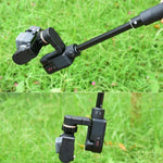 Estabilizador Gimbal de Três Eixos Portátil Bastão Selfie GoPro Extensão de Comprimento: 19cm-73cm, Comprimento: 19cm-73cm