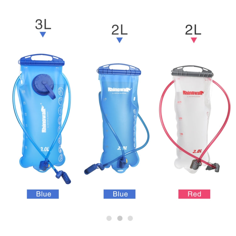 Saco de Água para Ciclismo Rhinowalk 2L/3L Abertura Total Saco de Água para Beber Exterior Equipamento de Hidratação, RK18101 azul 2L, RK18101 vermelho 2L, RK18103 azul 3L