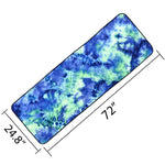 Toalha antiderrapante ecológica de microfibra, tapete de yoga dobrável para desporto, tamanho: 183 x 63 cm, verde, azul escuro, roxo, amarelo