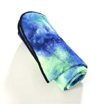 Toalha antiderrapante ecológica de microfibra, tapete de yoga dobrável para desporto, tamanho: 183 x 63 cm, verde, azul escuro, roxo, amarelo