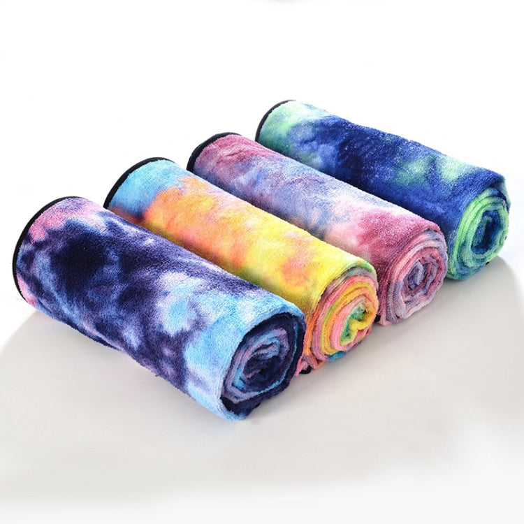 Toalha antiderrapante ecológica de microfibra, tapete de yoga dobrável para desporto, tamanho: 183 x 63 cm, verde, azul escuro, roxo, amarelo