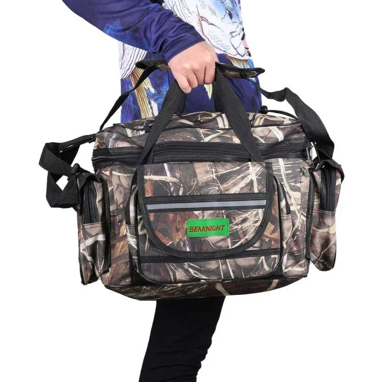 SeaKnight SK003 Bolsa Multifuncional para Isco Bolsa de Ombro Mensageiro Bolsa de Cintura para Equipamento de Pesca