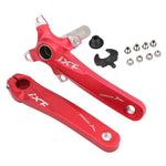 Pedaleira oca modificada JIANKUN IXF para bicicleta de montanha, prato único, pedaleiras esquerda e direita, eixo inferior, pedaleira esquerda e direita, pedaleira esquerda e direita + suporte inferior