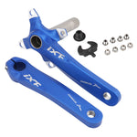 Pedaleira oca modificada JIANKUN IXF para bicicleta de montanha, prato único, pedaleiras esquerda e direita, eixo inferior, pedaleira esquerda e direita, pedaleira esquerda e direita + suporte inferior