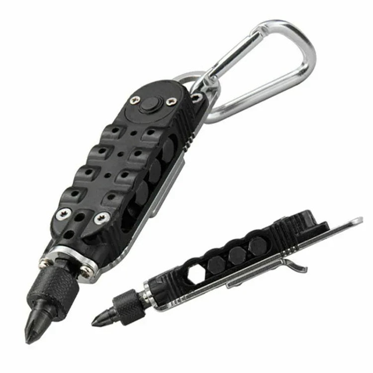 Ferramenta Combinada Multifuncional Mini Portátil, Chave de Fendas Mágica Multifuncional com Abridor de Garrafas, Chave de Fendas com Abridor de Garrafas