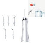 Escova Dental Elétrica com Jato de Água, Escalador Dentário Portátil para Casa, Branco, Rosa, Azul