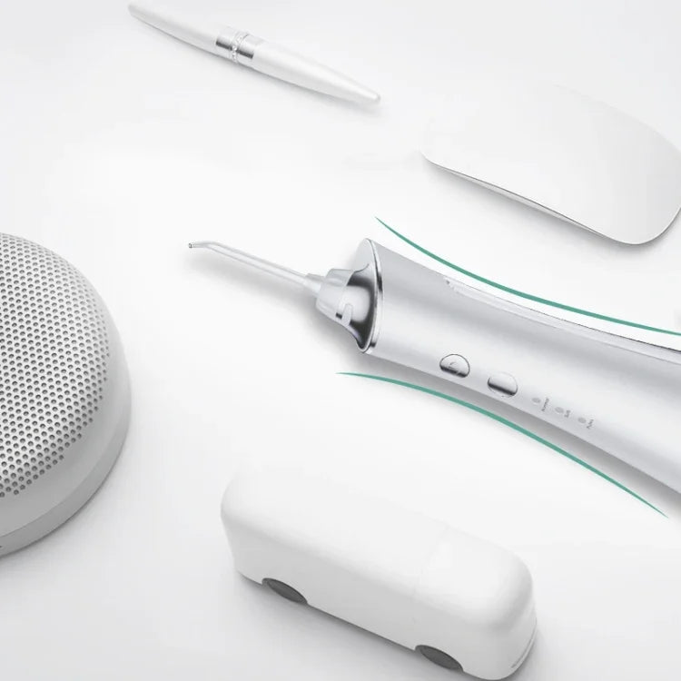 Escova Dental Elétrica com Jato de Água, Escalador Dentário Portátil para Casa, Branco, Rosa, Azul