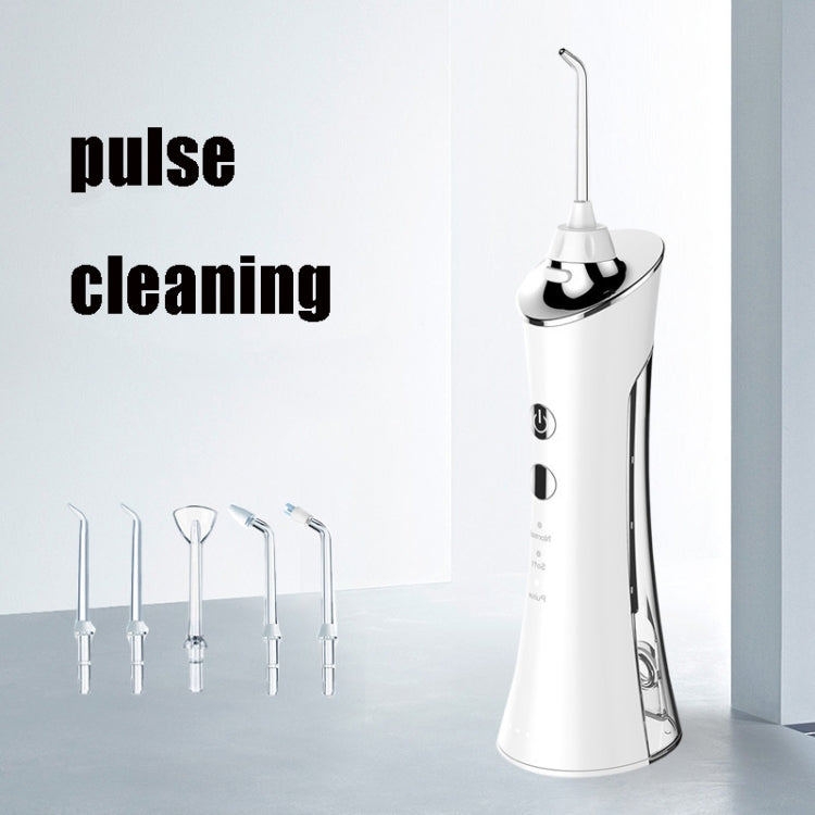 Escova Dental Elétrica com Jato de Água, Escalador Dentário Portátil para Casa, Branco, Rosa, Azul