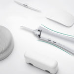 Escova Dental Elétrica com Jato de Água, Escalador Dentário Portátil para Casa, Branco, Rosa, Azul