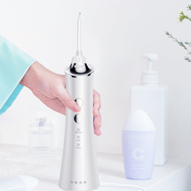 Escova Dental Elétrica com Jato de Água, Escalador Dentário Portátil para Casa, Branco, Rosa, Azul