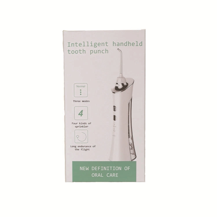 Escova Dental Elétrica com Jato de Água, Escalador Dentário Portátil para Casa, Branco, Rosa, Azul
