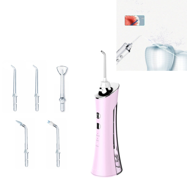 Escova Dental Elétrica com Jato de Água, Escalador Dentário Portátil para Casa, Branco, Rosa, Azul