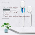 Esterilizador Inteligente para Escova de Dentes UV para Casa e Viagem Caixa Esterilizadora para Escova de Dentes