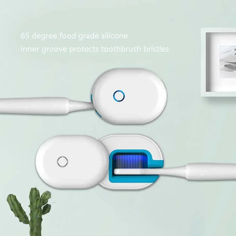 Esterilizador Inteligente para Escova de Dentes UV para Casa e Viagem Caixa Esterilizadora para Escova de Dentes