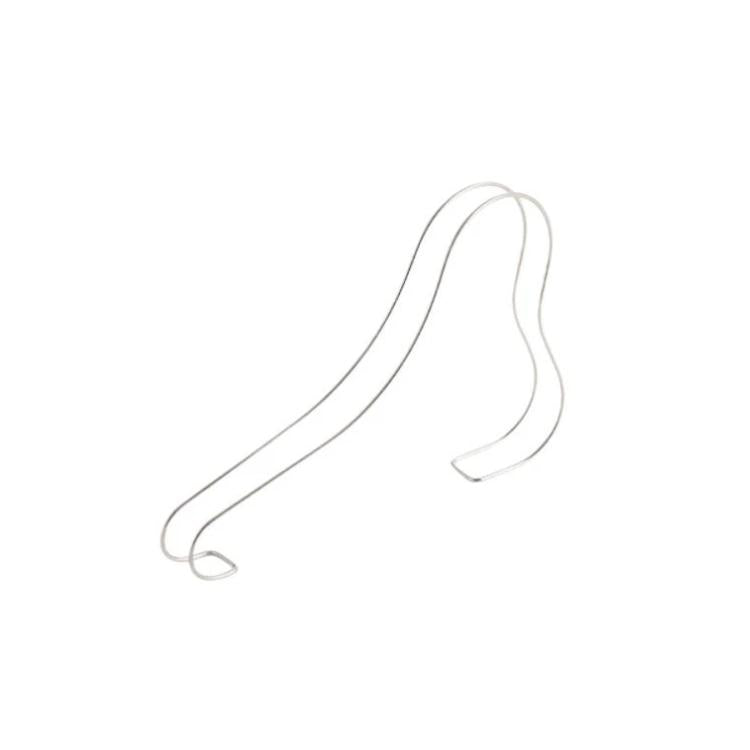 Suportes para Exposição de Saltos Altos em Aço Inoxidável, 2 Unidades, Suporte Elástico para Sapatos, Prateado, Titânio, Ouro Rosa
