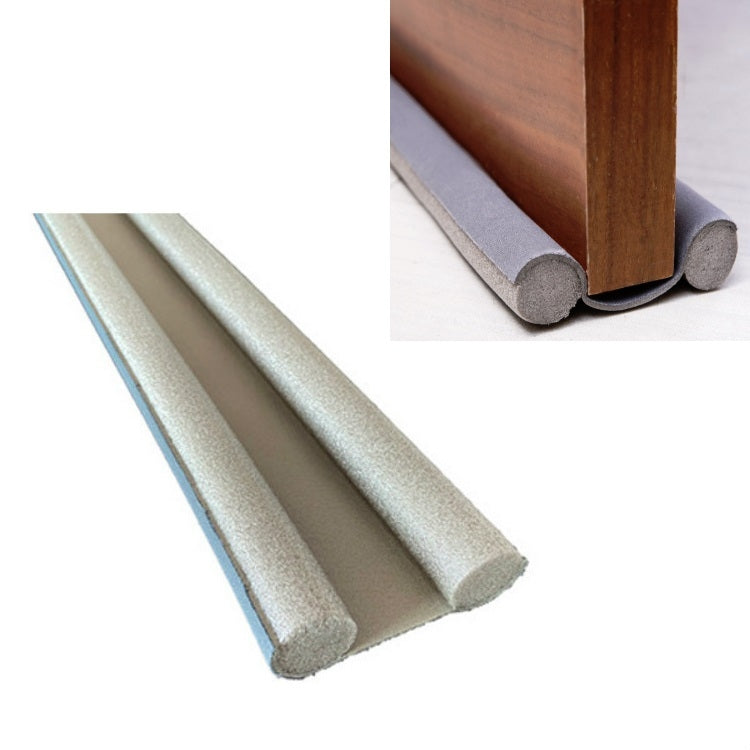 Fita de Vedação para Fresta de Porta e Isolamento Acústico, Fita à Prova de Vento e Poeira para Porta e Janela, Cinzento, Branco, Preto