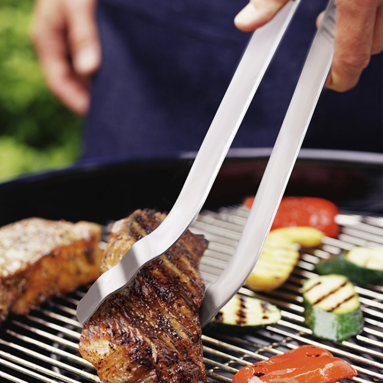 Pinça para Churrasco em Aço Inoxidável, Ferramenta para Churrasco, Pinça para Pão, Pinça para Esparguete, Pinça para Bife