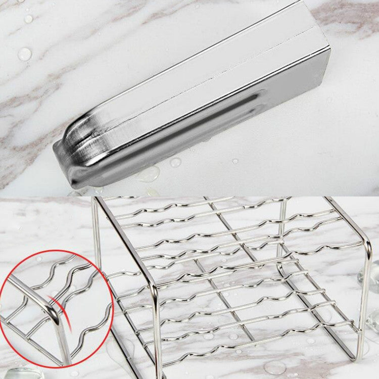 Molde DIY para gelados em aço inoxidável, molde para gelados caseiros, 6 cabeças planas com ranhuras duplas, 6 cabeças redondas com ranhuras duplas, 3 cabeças planas e 3 redondas com ranhuras duplas, 6 copos de melancia com ranhuras duplas