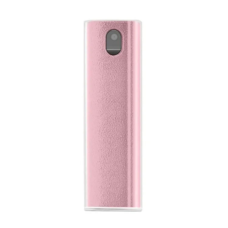 Frasco pulverizador portátil para limpeza de ecrã de computador e telemóvel, rosa sonho (com estojo e embalagem), cinzento espacial (com estojo e embalagem)
