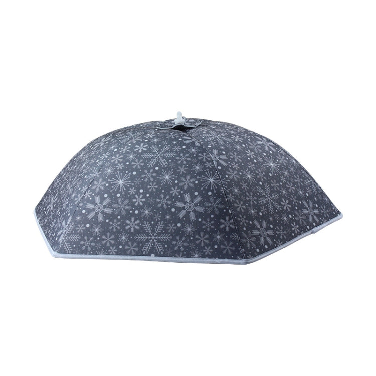 Capa Isolante para Arroz com Padrão de Floco de Neve, Capa Anti-mosquitos e Anti-insetos para Restaurante e Casa, Capa para Arroz com Padrão de Floco de Neve
