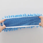2pcs Capa de Sapato para Limpeza Preguiçosa de Chenille Mopa para Limpar Piso Removível e Lavável Cor Aleatória, Mopa para Piso
