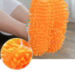 2pcs Capa de Sapato para Limpeza Preguiçosa de Chenille Mopa para Limpar Piso Removível e Lavável Cor Aleatória, Mopa para Piso