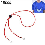 10 unidades de cordão ajustável anti-perda para máscara com gancho para orelha, caxemira, branco, preto, amarelo, verde, azul, rosa, vermelho, cinzento