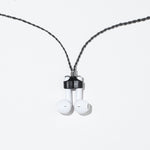 Corrente Anti-perda para Auriculares Sem Fios AIRPODS com Capa Magnética Forte em Aço Inoxidável Titânio, Cores Dourado, Rosa, Preto, Aço