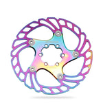 Disco flutuante IIIPRO para travão de disco de bicicleta de estrada e montanha com seis pinos, 140mm, 160mm, 180mm, 203mm