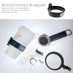 Suporte para Copo de Café para Bicicleta, Suporte para Copo de Chá com Leite em Liga de Alumínio, Amarelo, Vermelho, Azul, Preto, Prateado