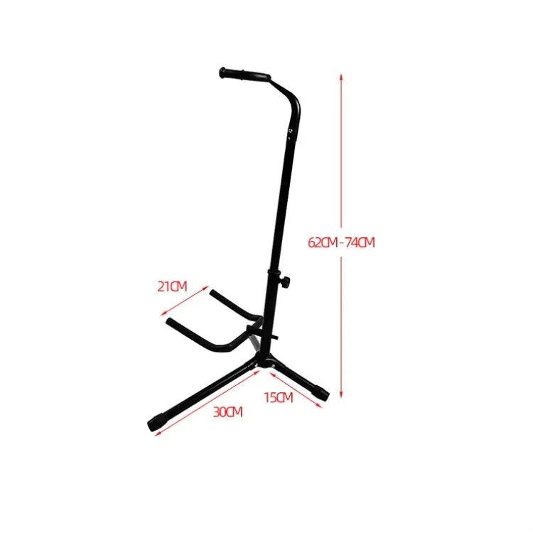 Suporte Vertical Dobrável para Guitarra, Suporte Vertical para Guitarra